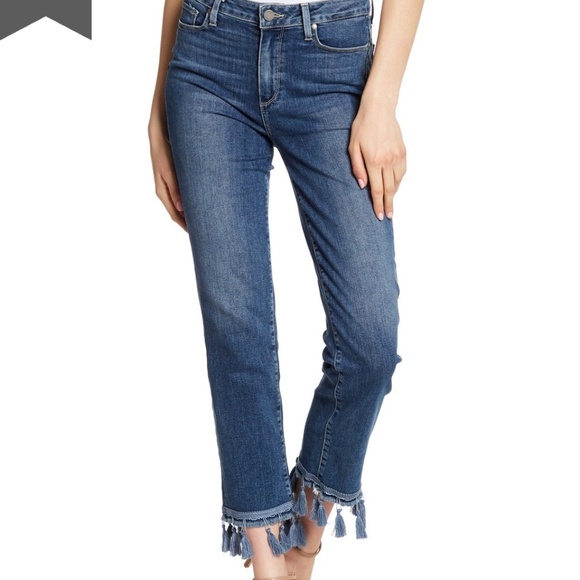 PAIGE Jacqueline Straight Jeans - Picture 1 of 8